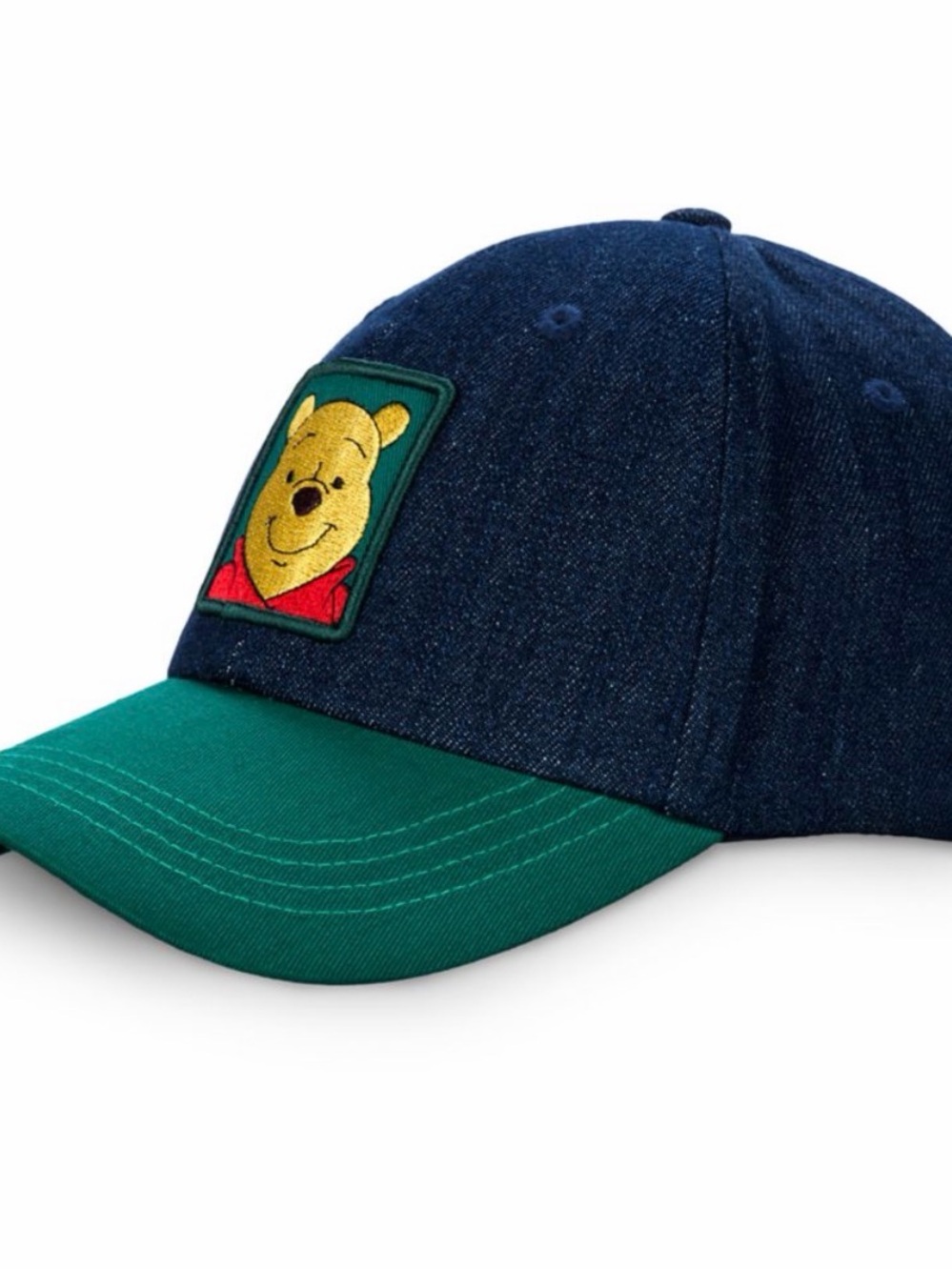 Disneyland -Winnie the Pooh Patch Denim Cap